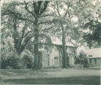 Psychopathic Hospital viewed from southwest, The University of Iowa, 1939
