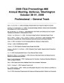 ITAA Proceedings 2009 Professional - General