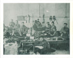 Dissection class with cadavers, The University of Iowa, 1890