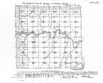 Iowa land survey map of t096n, r004w