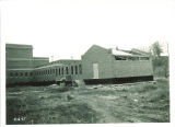 Construction of the north wing of the Art Building, The University of Iowa, September 16, 1935