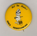 Homecoming badge, October 25, 1969