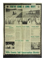 0184.  You've Come A Long Way: Annual Report of the Mills County<br />
Soil Conservation District for Fiscal Year 1973