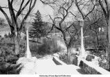 Hospital walk, Iowa City, Iowa, 1936
