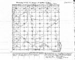 Iowa land survey map of t075n, r022w