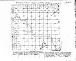 Iowa land survey map of t081n, r030w