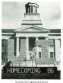 Homecoming corn monument, The University of Iowa, 1986