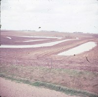 Broad based terrace with water on Duncan farm.