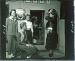 Freshmen members of the Scottish Highlanders, The University of Iowa, October 11, 1954
