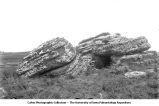 Masses in situ on plain underlain by Buchanan gravels, Manchester, Iowa, late 1890s or early 1900s