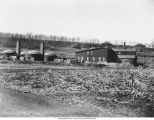 Plant of Platt Pressed and Fire Brick Company, Van Meter, Iowa, late 1890s or early 1900s