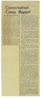 1967 - Conservation Camp Report