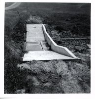 Water control structure on Oscar Anderson's land