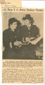 Lt. Rich T.C. Navy station visitor