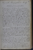 Plymouth Church Record Book 1