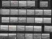 Photo negatives of aerial views of unidentified  Plymouth County farmland
