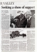 Seeking a Show of Support