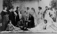 Authors' Carnival, presented for the first time in the city by Des Moines Women's Club. August 31, September 1, 2, 4, and 4, 1891.