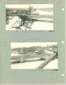 River and Burlington Street bridge before dam and power plant, The University of Iowa, 1924