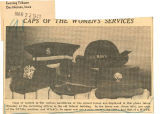 Caps of the women's services