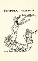 Tortola Valencia Bookplate 