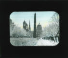 West State Street, winter scene