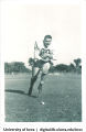 Iowa football player Roger Wiegmann, The University of Iowa, 1950s