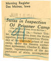Swiss in inspection of prisoner camp