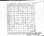 Iowa land survey map of t084n, r001w