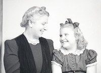 Mrs. Fred Haines And Daughter 