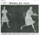 WAACs at play