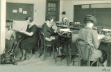 High school commerce room, The University of Iowa, January 1926