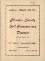 Cherokee County Soil Conservation District Annual Report - 1963