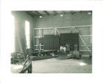 Set design in the Theatre Building, the University of Iowa, April 23, 1905