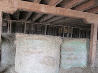 047. Bales of Hay in Barn #5