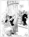 The host's dilemma-- whether to pass it around to the whole party or just call a few chosen spirits out to the pantry.