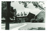 Psychopathic Hospital on medical campus west of Iowa River, The University of Iowa, 1930s