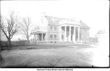 President's House, corner of Clinton and Church Streets, The University of Iowa, March 9, 1910