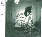 Scottish Highlander leader Carolyn Rabe, The University of Iowa, 1962