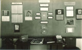Classroom poetry and literature display, The University of Iowa, February 1931