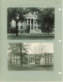 Two views of MacBride Hall, the University of Iowa, 1927 and 1919