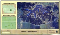 Holiday Lake Watershed Map, 2000