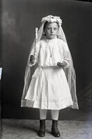 Girl at First Communion