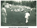 Horseshoes at a picnic , The University of Iowa, 1938