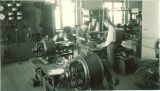 Students working in a chemical engineering laboratory, The University of Iowa, 1930s