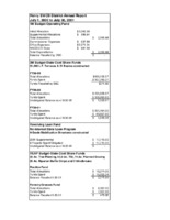 Financial Annual Report, 2001