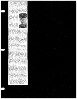 Clipping about Donald Ashton's service in World War II