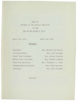 Des Moines Women's Club Minutes 1964-1966
