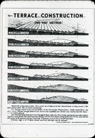Terrace construction, one-way method.
