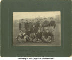 Iowa football players, The University of Iowa, 1898